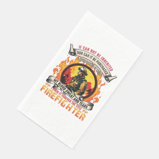 Feuerwehrmänner Serviette (Ecke)