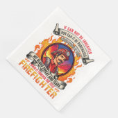 Feuerwehrmänner Serviette (Ecke)