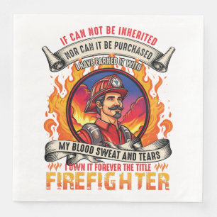 Feuerwehrmänner Serviette
