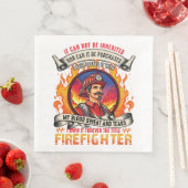 Feuerwehrmänner Serviette (Beispiel)