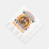 Feuerwehrmänner Serviette (Ecke)