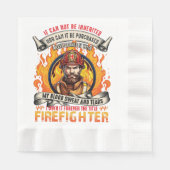 Feuerwehrmänner Serviette (Vorderseite)