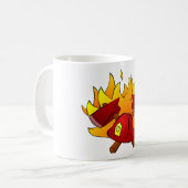 Feuerwehrmännerüberwurf der Tasse von Waffen (Vorderseite Links)