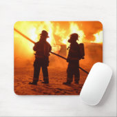 FeuerwehrmannMausunterlage Mousepad (Mit Mouse)