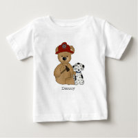 Feuerwehrmannteddy-T - Shirt