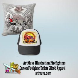 Feuerwehrmaske T - Shirt