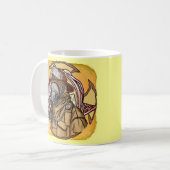 Feuerwehrmaske-Tasse Kaffeetasse (Vorderseite Links)