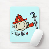 Feuerwehrmauspad Mousepad (Mit Mouse)