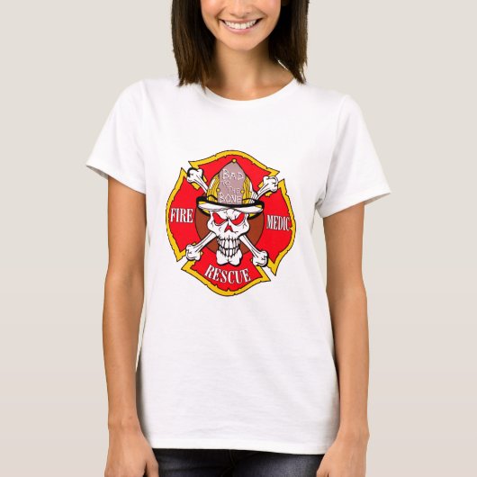 Feuerwehrmedizin Maltas T-Shirt (Vorderseite)