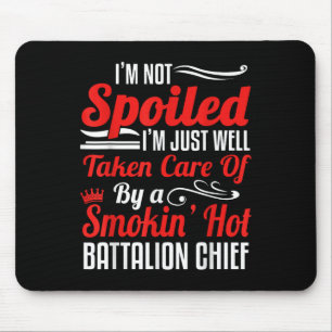 Feuerwehrmeisterin Ehefrau Girlfriend - Im nicht S Mousepad