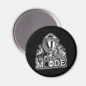 Feuerwehrmodus eingeschaltet - Feuerwehr - dünne r Magnet (Vorderseite/Rückseite)