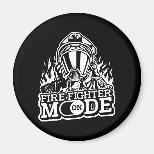 Feuerwehrmodus eingeschaltet - Feuerwehr - dünne r Magnet (Vorne)