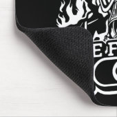 Feuerwehrmodus eingeschaltet - Feuerwehr - dünne r Mousepad (Ecke)