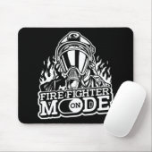 Feuerwehrmodus eingeschaltet - Feuerwehr - dünne r Mousepad (Mit Mouse)