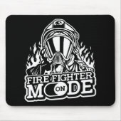 Feuerwehrmodus eingeschaltet - Feuerwehr - dünne r Mousepad (Vorne)