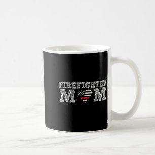 Feuerwehrmutter Feuerwehrmann Geschenk Stolz Feuer Kaffeetasse