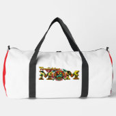 Feuerwehrmutter Sonnenblumen Herzlicher Tribut Duffle Bag (Vorderseite)