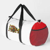 Feuerwehrmutter Sonnenblumen Herzlicher Tribut Duffle Bag (Rechte Ecke)