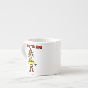 Feuerwehrmutter T-Shirts und Geschenke Espressotasse
