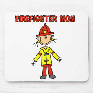 Feuerwehrmutter T-Shirts und Geschenke Mousepad