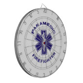 Feuerwehrparamedizin Dartscheibe (Vorderseite Links)