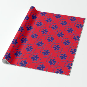 Feuerwehrparamedizin Geschenkpapier