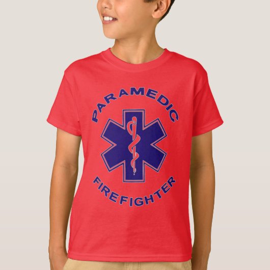 Feuerwehrparamedizin T-Shirt (Vorderseite)