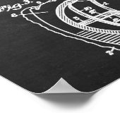 Feuerwehrpatentausdruck Nr. 2 Feuerwehrhelm Poster (Ecke)