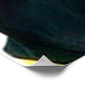 Feuerwehrposter Mops Poster (Ecke)