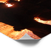 Feuerwehrposter Poster (Ecke)