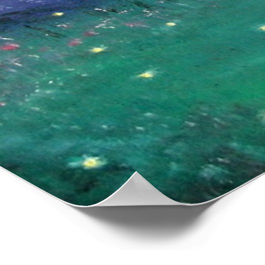 Feuerwehrposter Poster (Ecke)