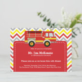 Feuerwehrrente Einladung (Stehend Vorderseite)