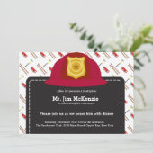 Feuerwehrrente Einladung (Stehend Vorderseite)