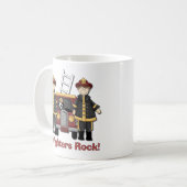 Feuerwehrrock Kaffeetasse (Vorderseite Links)