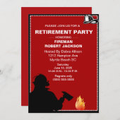 Feuerwehrruhestand/Feuerwehrvorsorge Einladung (Vorne/Hinten)