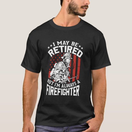 Feuerwehrruhestand T-Shirt (Vorderseite)