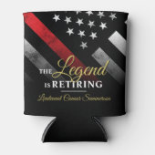 Feuerwehrruhestandsabteilung Feuerwehrmann Dosenkühler (Vorderseite)