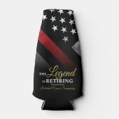 Feuerwehrruhestandsabteilung Feuerwehrmann Flaschenkühler (Vorderseite)