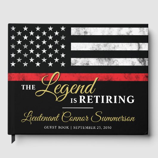 Feuerwehrruhestandsabteilung Feuerwehrmann Gästebuch (Vorderseite)