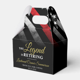 Feuerwehrruhestandsabteilung Feuerwehrmann Geschenkschachtel