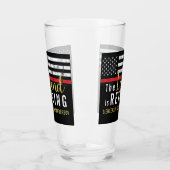 Feuerwehrruhestandsabteilung Feuerwehrmann Glas (Links)