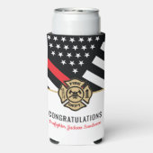 Feuerwehrruhestandsabteilung Party Selters Dosenkühler (Seltzer Rückseite)