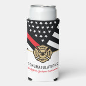 Feuerwehrruhestandsabteilung Party Selters Dosenkühler (Seltzer Vorderseite)