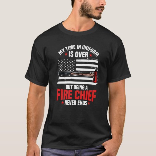 Feuerwehrruhestandsplan für Feuerwehrleute T-Shirt (Vorderseite)