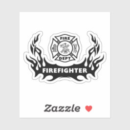 Feuerwehrrutsche Aufkleber