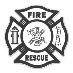 Feuerwehrrutsche Aufkleber