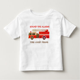 Feuerwehrschieber Motor Kleinkind T - Shirt
