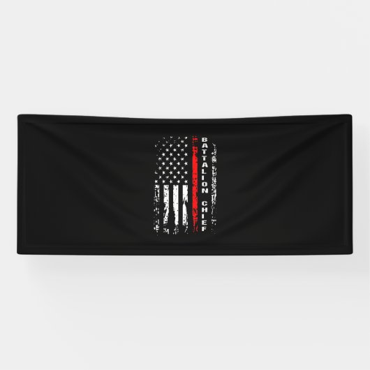 Feuerwehrschiff-Bataillon-Hauptbataillon Banner (Horizontal)