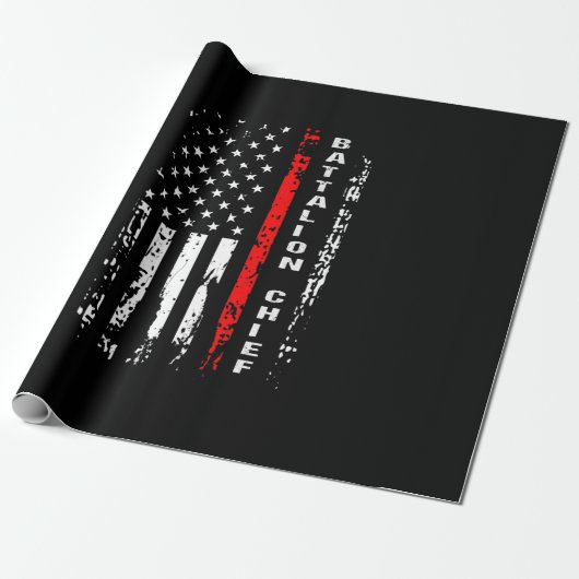 Feuerwehrschiff-Bataillon-Hauptbataillon Geschenkpapier (Ungerollt)