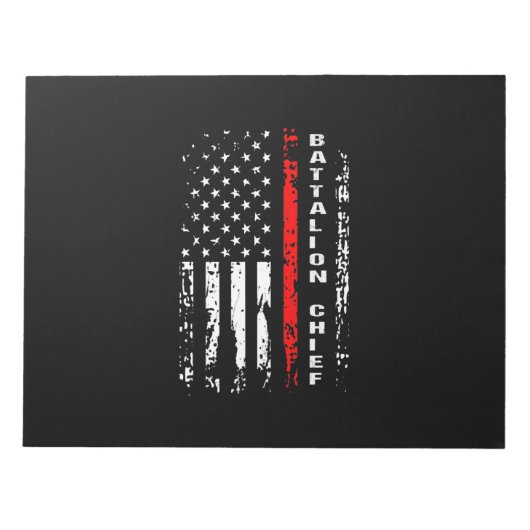 Feuerwehrschiff-Bataillon-Hauptbataillon Notizblock (Vorderseite)